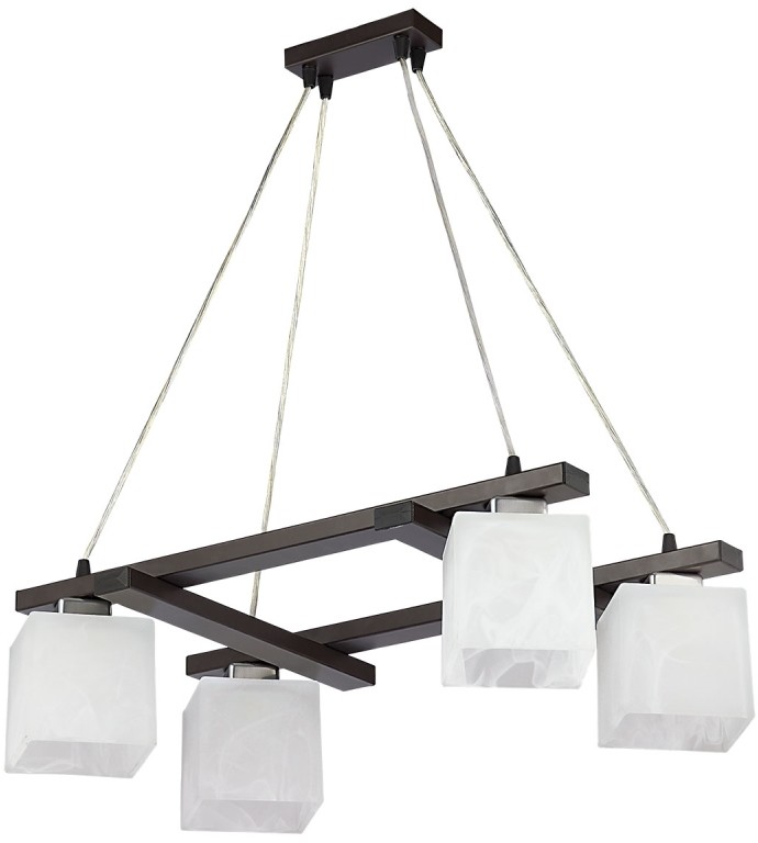 Jupiter 1098 - PO4 - Lampa wisząca POLA 4xE27/60W/230V