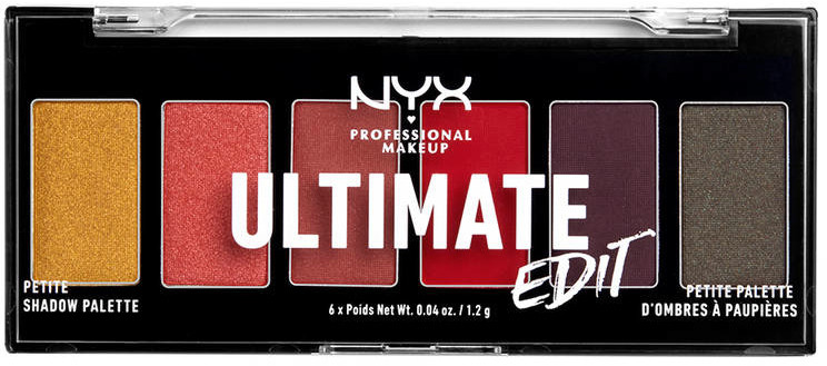 NYX Professional Makeup Professional Makeup - ULTIMATE EDIT - PETITE PALETTE - Paleta 6 cieni do powiek - 03 PHOENIX NYXD0PH