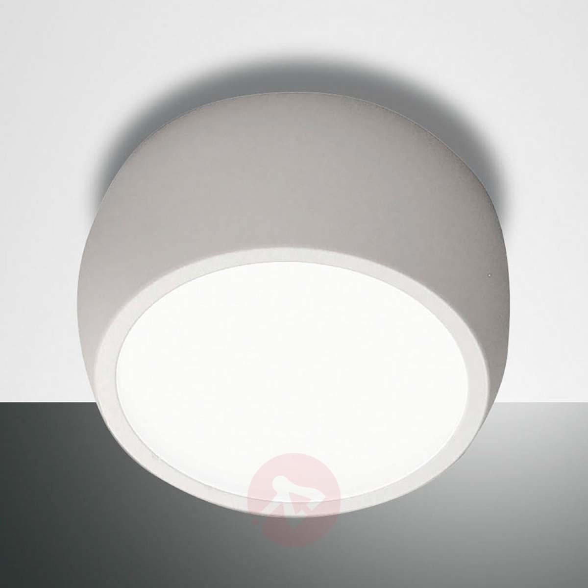 Fabas Luce Okrągły downlight LED Vasto, biały