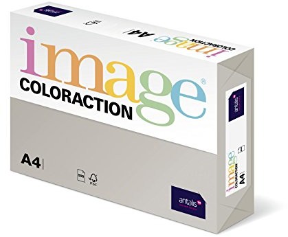 Antalis Własna colorac 838 A 160S 30   papier do kopiowania, DIN A4, 160 G/M, kolor: Iceland  szary 838A 160S 30