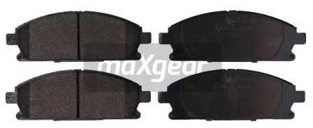 MaxGear Zestaw klocków hamulcowych, hamulce tarczowe 19-2133