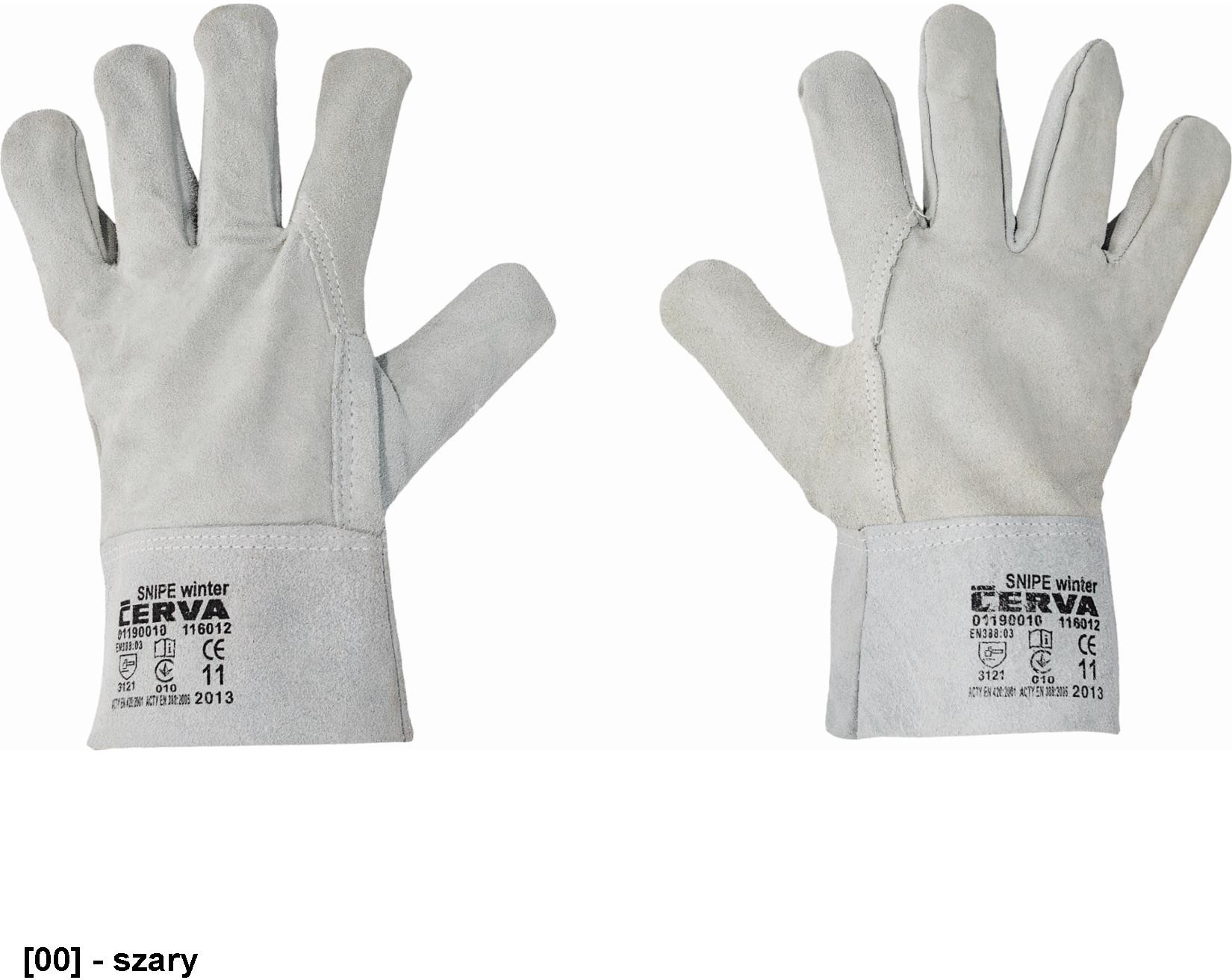Cerva SNIPE WINTER - RĘKAWICE - 10 01190010
