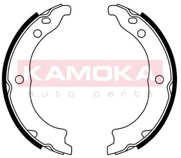 KAMOKA Zesatw szczęk hamulcowych, hamulec postojowy JQ212040