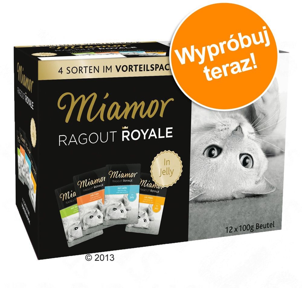 Miamor Zestaw Ragout Royale, 12 x 100 g - Multi-Mix Cream w sosie