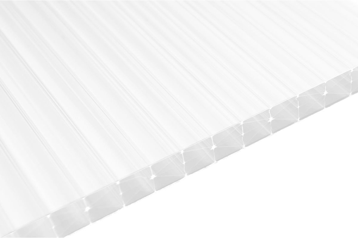 POLYXO Płyta komorowa poliwęglanowa mleczna 16 mm 200x105 cm Polyxo