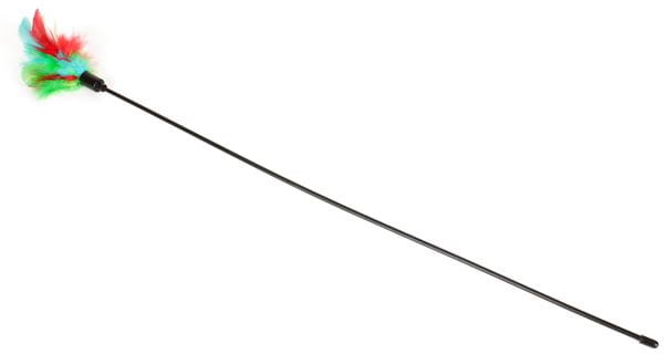 Chico Zabawka piórka na patyku dla kotów 50cm