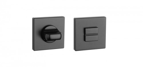 Aprile Rozeta Aprile Q slim 5mm czarna BK wc AS Q 5S BK WC 4X4