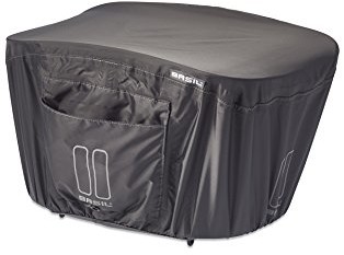 Basil koszyk na rower deszcz ochrona pokrywa Keep Dry, szary, M BAS50455