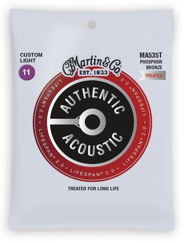 Martin MA535T Authentic Lifespan 11-52 phosphor bronze