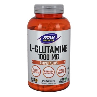 NOW L-Glutamine 240caps(1000mg)