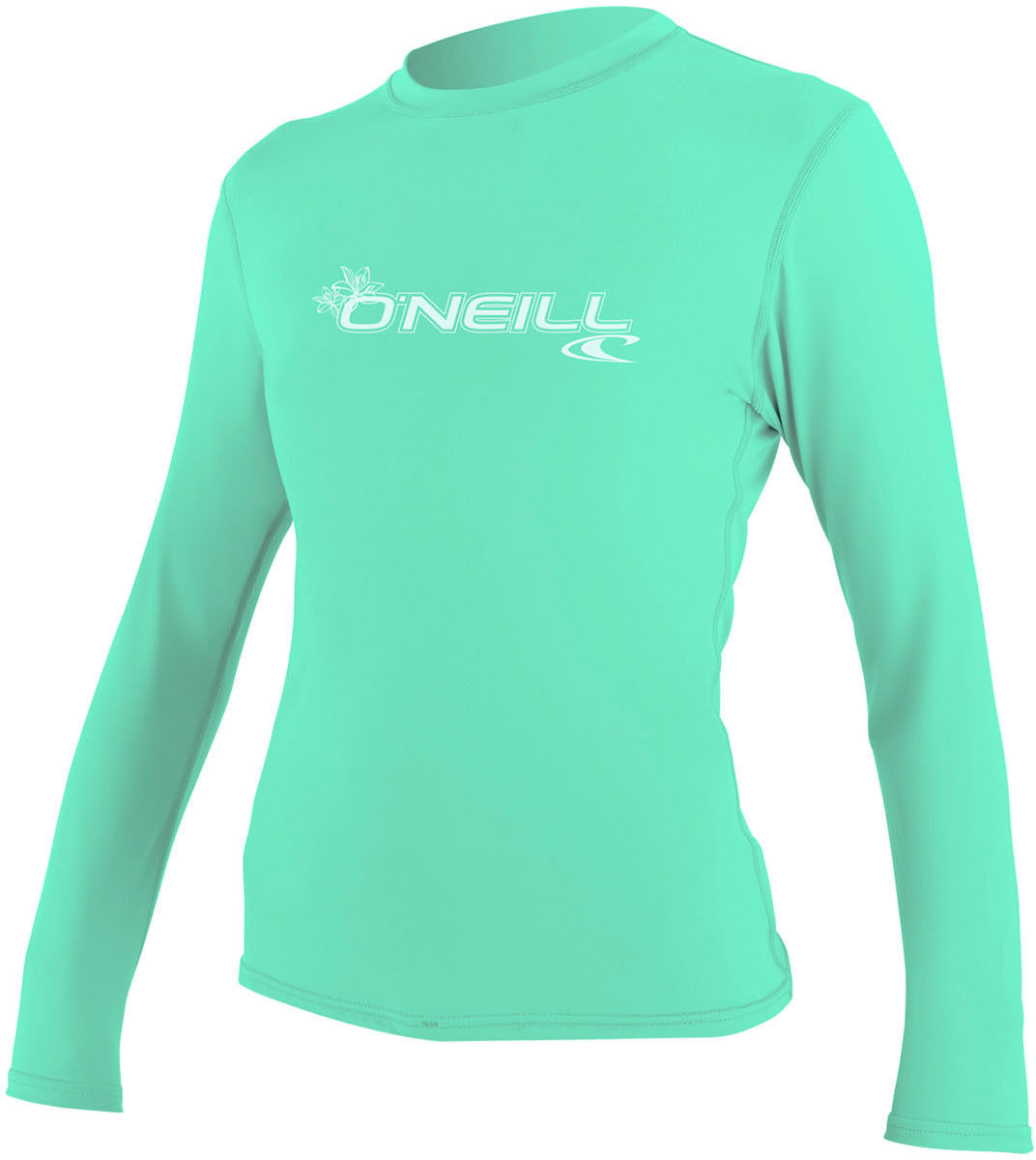 pianka O''Neill Wms Basic Skins L/S Sun Shirt light aqua 5051678489692
