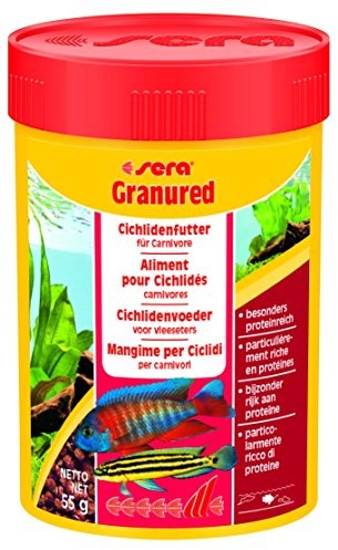 Sera Granured, granulat wzmacniający kolor do mięsa fressende Cichliden, 100 ml 41472