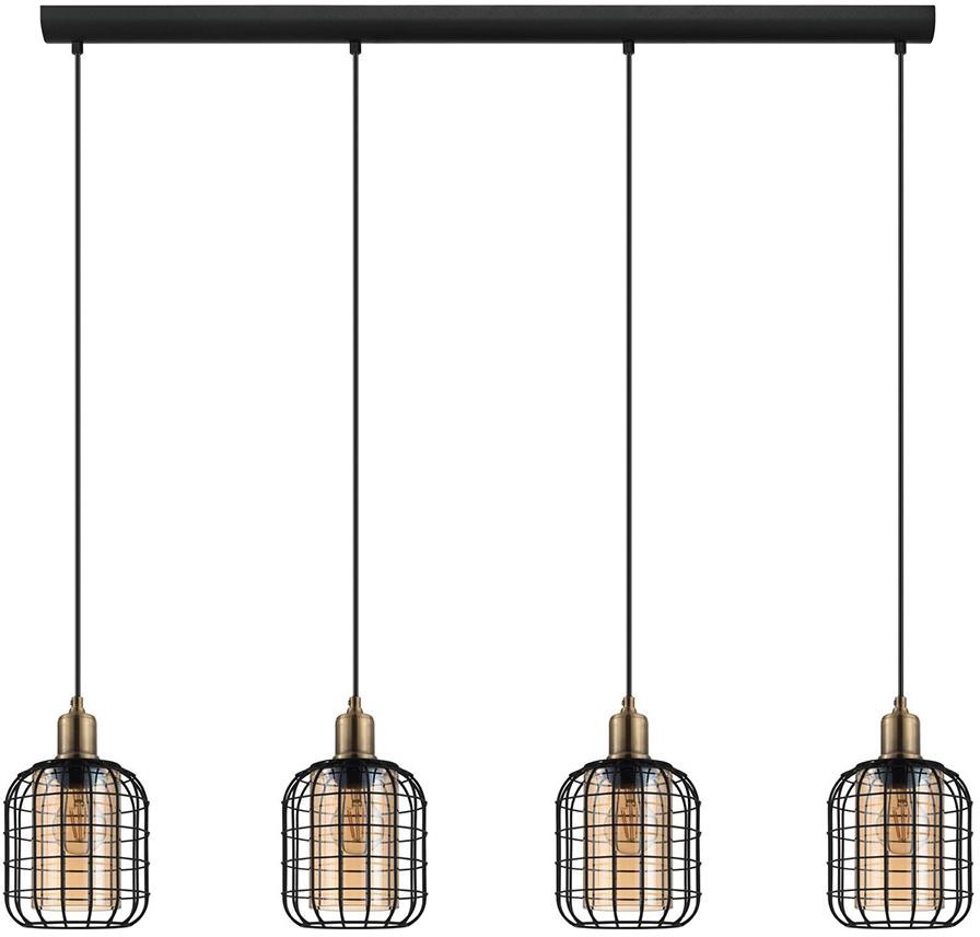 Eglo 43528 - Żyrandol na lince CHISLE 4xE27/40W/230V