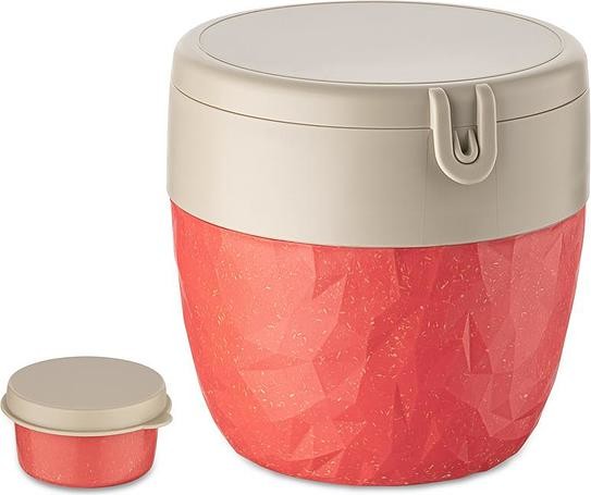 Koziol Pojemnik na lunch Bentobox Organic Nature L koralowy 7198704