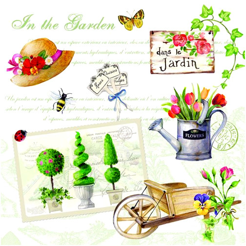 Nuova R2S R2S Serwetki stołowe R2S 20 szt 414 GARD