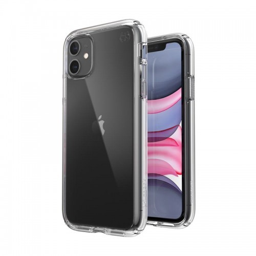 Speck Presidio Perfect-Clear Etui iPhone 11 z powłoką MICROBAN Clear) 10_16883