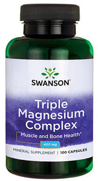 SWANSON Triple Magnesium Complex 400 mg 100