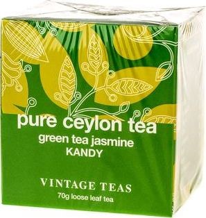 Vintage Teas Pure Ceylon Tea - Green Tea Jasmine 70g 4792128060535