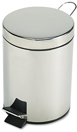 Rubbermaid Commercial Products fgmst15sspl Step on pojemnik na odpady FGMST15SSPL