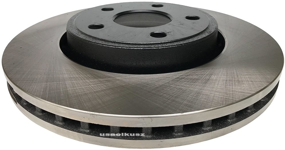 ATM Przednia wentylowana tarcza hamulcowa 330mm malowana BLACK Dodge Durango 3,6 V6 2534-BLACK