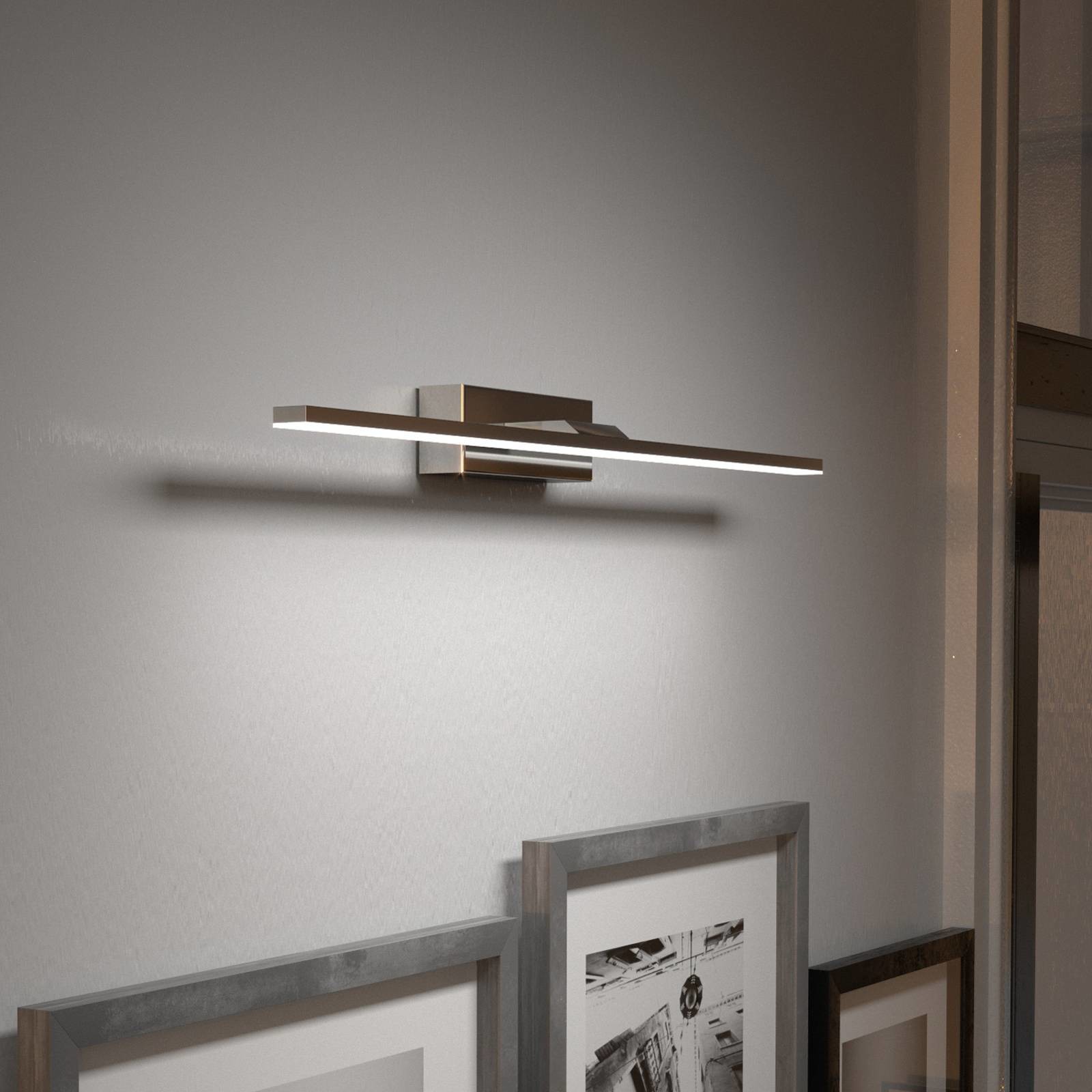Euluna Kinkiet LED Miroir 40 cm chrom 3 000 K