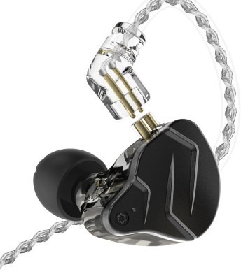 KZ ZSN Pro X Iron Ring Headphone Wired Metal Earphones Upgrade In-Ear High Sound Quality with Microphone Universal Game