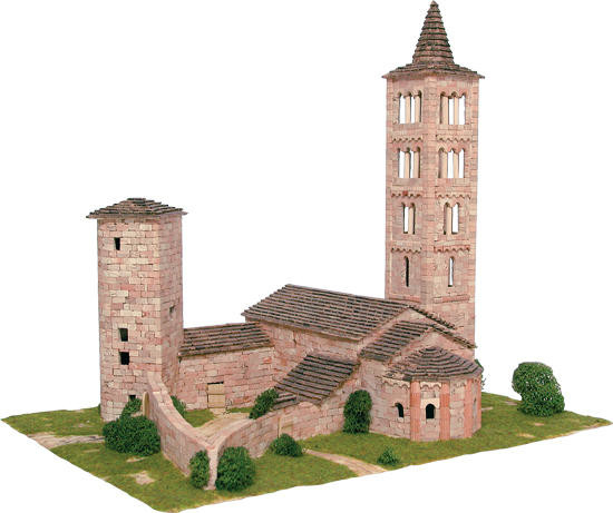 AedesArs Model ceramiczny - Kościół w Son - Hiszpania, w.XII 1110