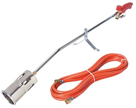 Rothenberger Industrial RoMaxi Premium 030954E palnik gazowy do podgrzewania, w zestawie z przewodem na gaz propan o długości 5 m 30954