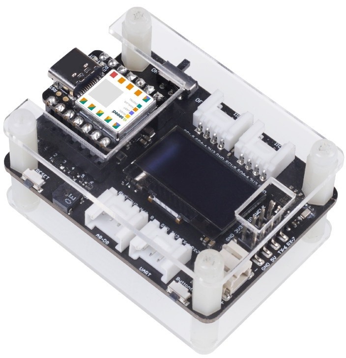 Seeedstudio Obudowa do płytki rozszerzeń Xiao Expansion Board - akrylowa - przeźroczysta - Seeedstudio 110010024 SEE-18805