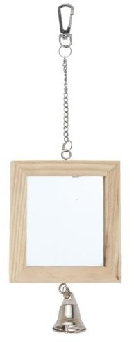 Kerbl z podwójnym lustro z dzwonkiem, 8,5 x 9,5 cm 83139
