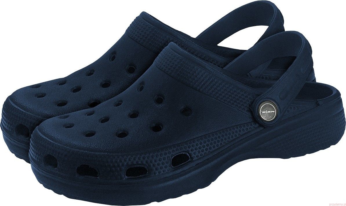 Reis KLAPKI KROKSY SANDAŁY BUTY CHODAKI EVA GRANATOWE r.45 RAWBCDOTSG45