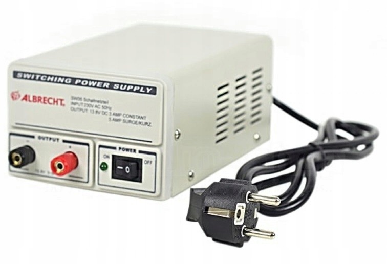 Albrecht Zasilacz Cb Radio SW-35 13,8V 3-5A