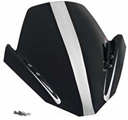 Puig 4119N szyba przednia i okucia żelazne specjalne Yamaha FZ1 06-13 czarne 4119N