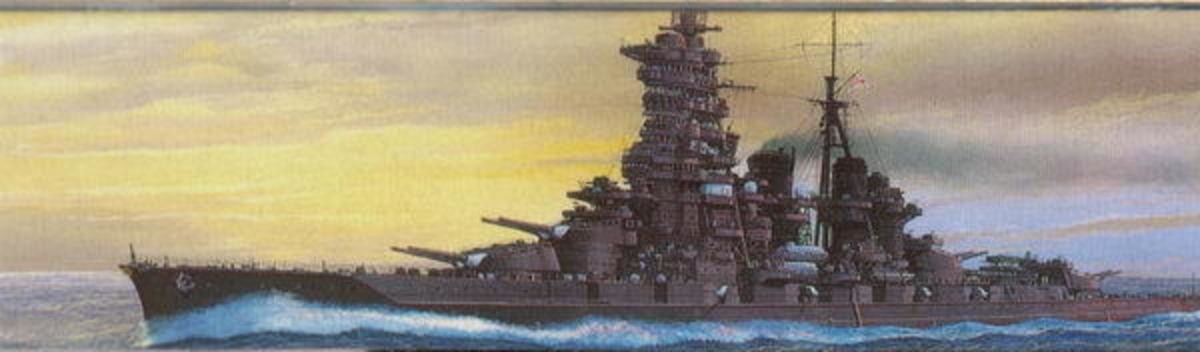 Hasegawa Japoński pancernik Haruna WL111