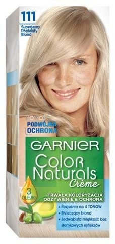Garnier Color Naturals farba do włosów 111 Jasny Popielaty Blond 1szt 66629-uniw