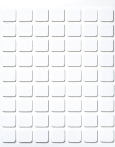 RAYHER HOBBY 3d płytek laettchen, 11 X 12 X 2 MM, 1 blat 63 sztuki 3387300