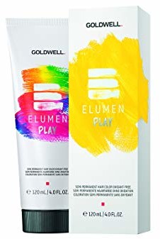 Goldwell 4021609109204 Elumen Play półtrwały kolor, żółty 120 ml, YELLOW żółty słoneczny żółty