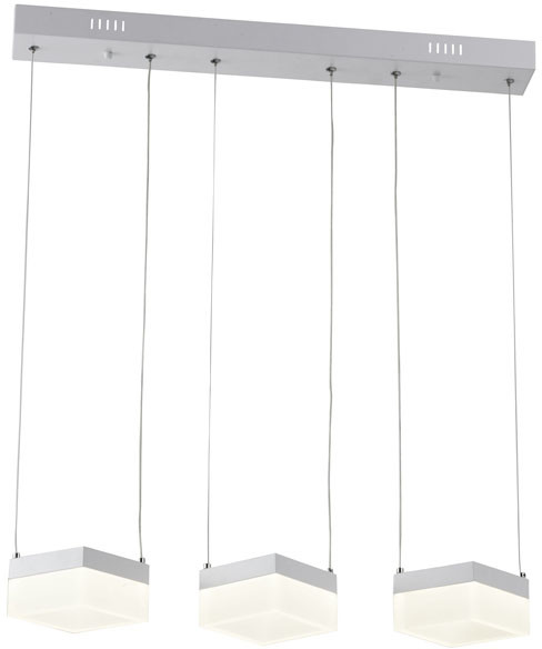 Lampa wisząca LED Gina 3 x 12 W biała 330103-01
