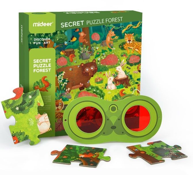 Mideer Mideer Puzzle las # z wartością produktów powyżej 89zł!