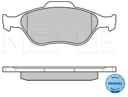 Wulf Gaertner Autoparts Zestaw klocków hamulcowych, hamulce tarczowe Wulf Gaertner Autoparts 025 232 0217/W