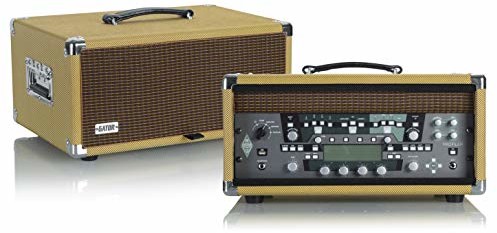 Gator Obudowy seria retro vintage Amp stojak etui; 4U Tweed (GR-RETRORACK-4TW) GR-RETRORACK-4TW