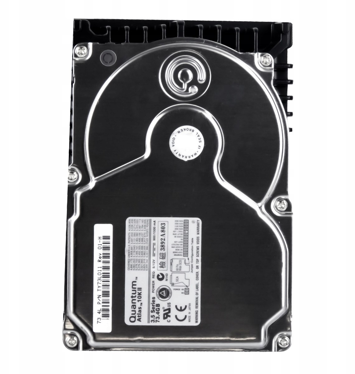 Quantum 73GB 10K 8MB U160 Scsi 3.5'' TY73L011