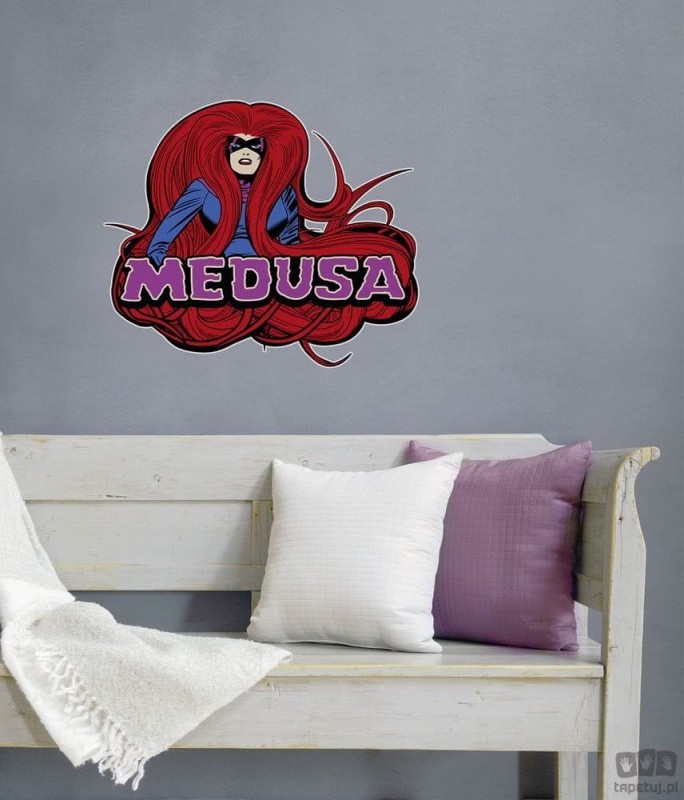 Komar Naklejka ścienna Medusa Comic Classic 14081h 14081h