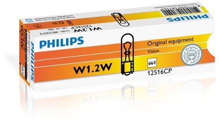 Philips Żarówka W 1.2W 12V W2x4,6d 12516CP