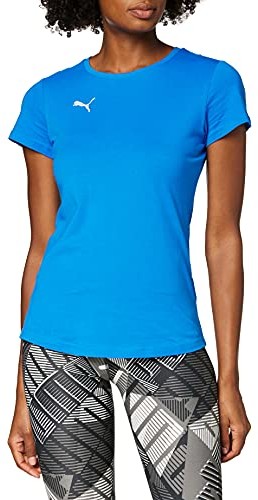Puma Damska koszulka teamGOAL 23 Casuals Tee W T-shirt, Electric Blue Lemonade, XXL 657085