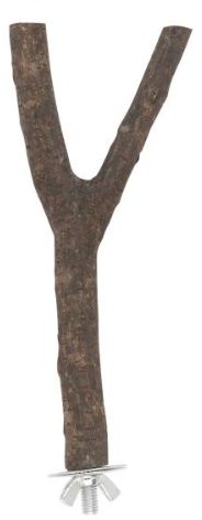 Kerbl Y-drążek siedziska 20 cm, z naturalnego drewna, 1-stronny firmy