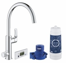 Grohe 30383000 Zestaw startowy bateria filtrująca Eurosmart Duo chrom filtr węglowy
