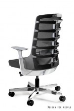 Unique meble Krzesło biurowe Spinelly M czarne W-998-B-BL418