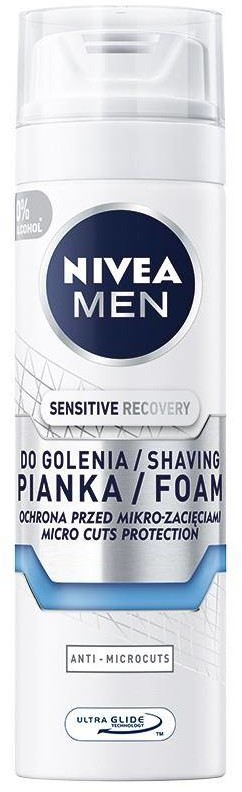 Nivea Men Sensitive Recovery regenerująca pianka do golenia 200ml 93668-uniw