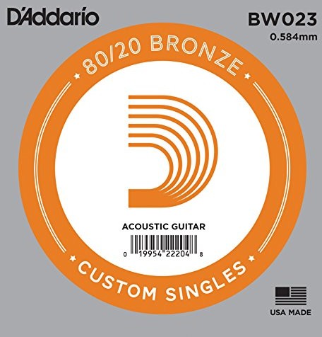 D'Addario z brązu Wound ball End Single Strings BW023